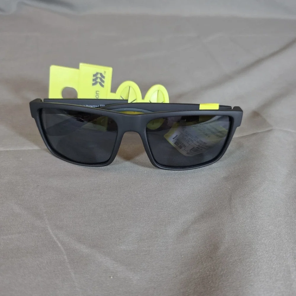 All In Motion Polarized Sunglasses Black Rubberized Size M 21 60